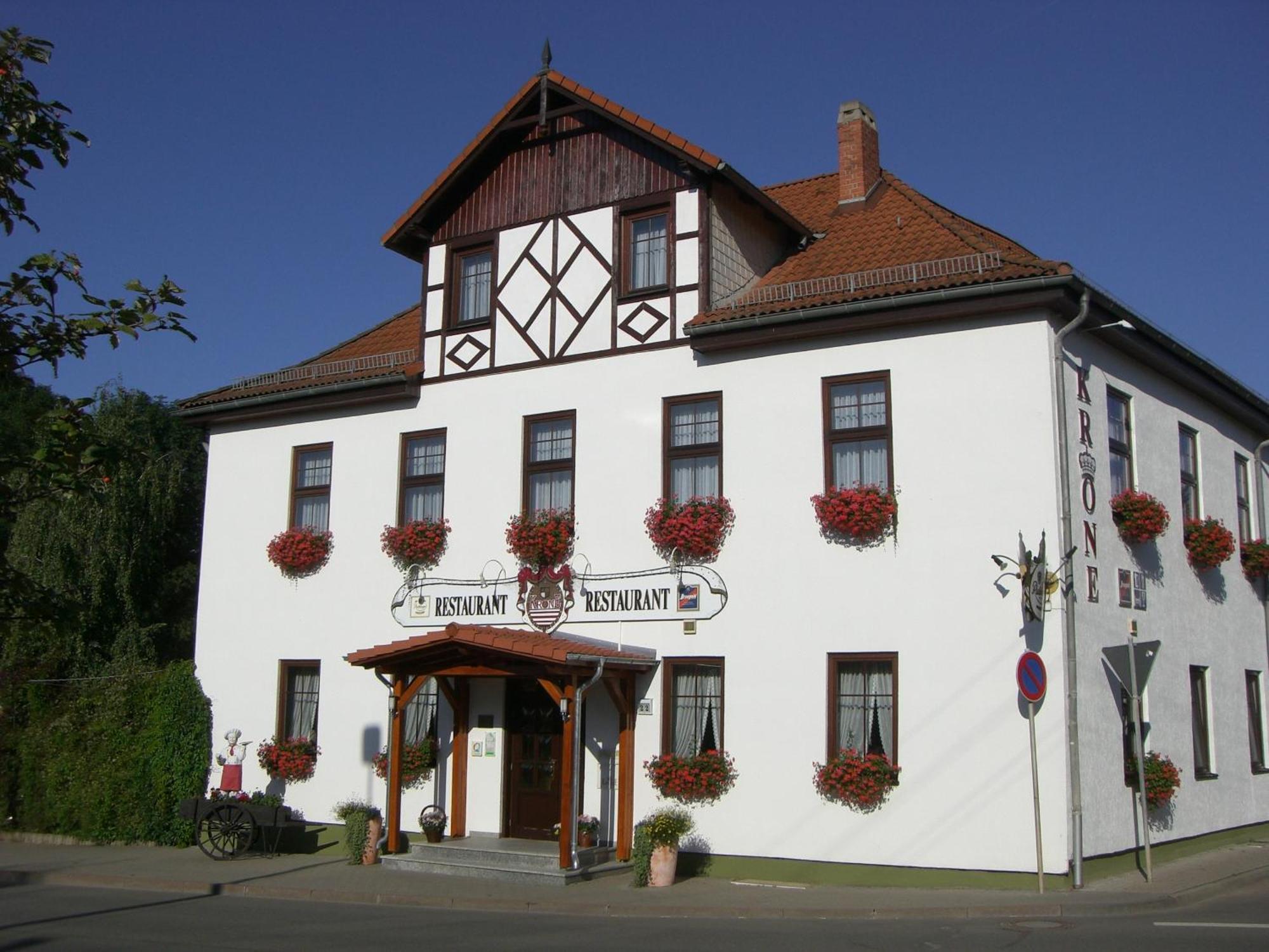 Ichtershausen Landgasthof & Hotel Krone Eischleben מראה חיצוני תמונה