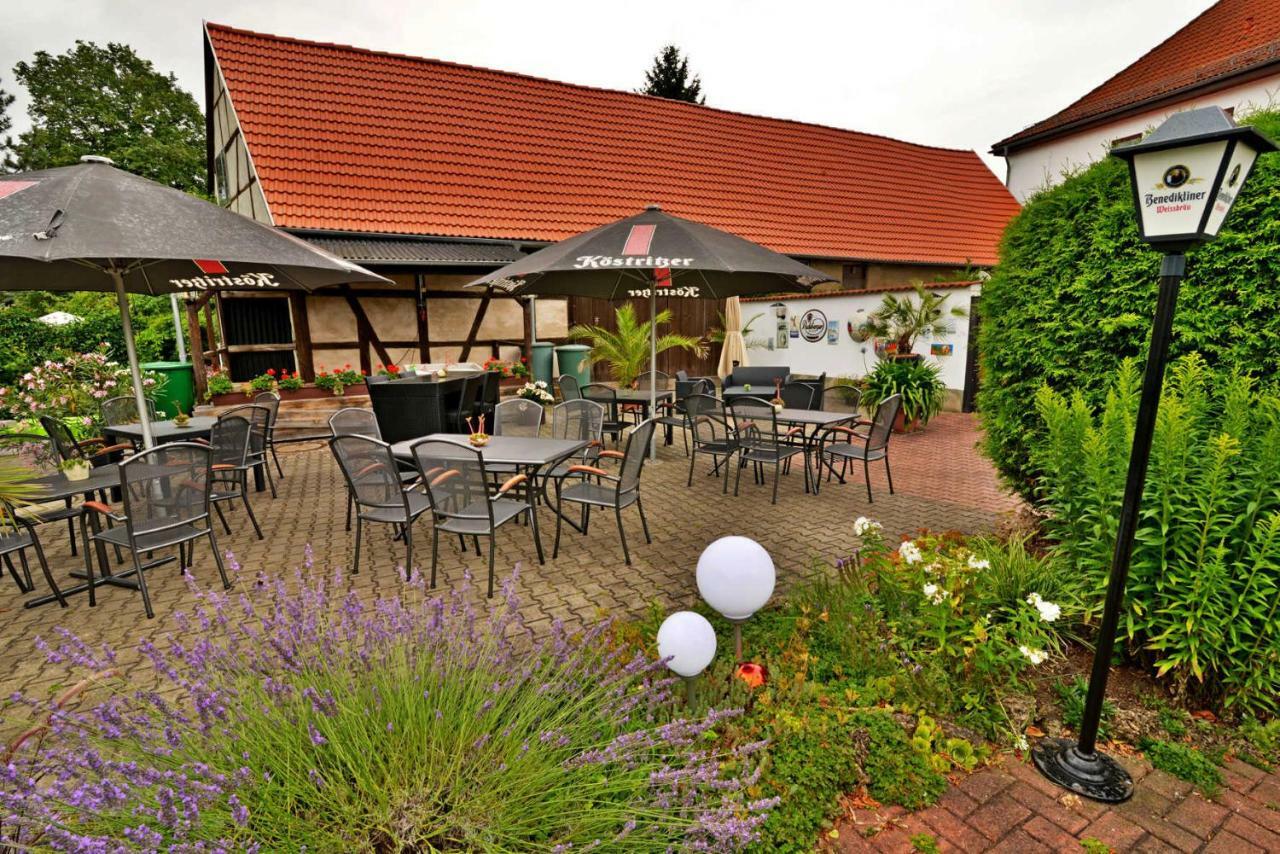 Ichtershausen Landgasthof & Hotel Krone Eischleben מראה חיצוני תמונה